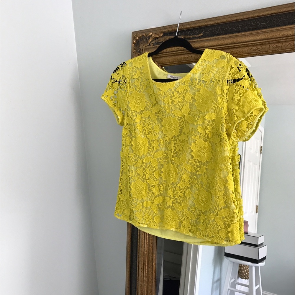 Madewell lace top